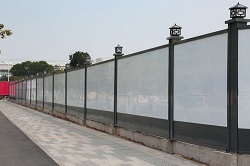 愛(ài)護(hù)建筑施工圍擋：讓每一個(gè)圍擋都成為風(fēng)景。