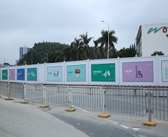 PVC施工圍擋既環保有實用，價格低廉