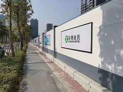 鋼結構A款圍擋：防御能力強，降低倒塌的現象